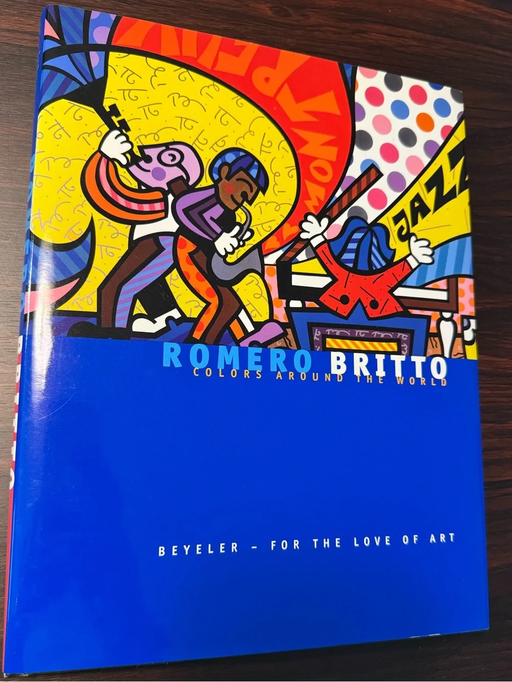 Romero Britto Art Book “Colours Around the World” Very Good Condition Hardcover